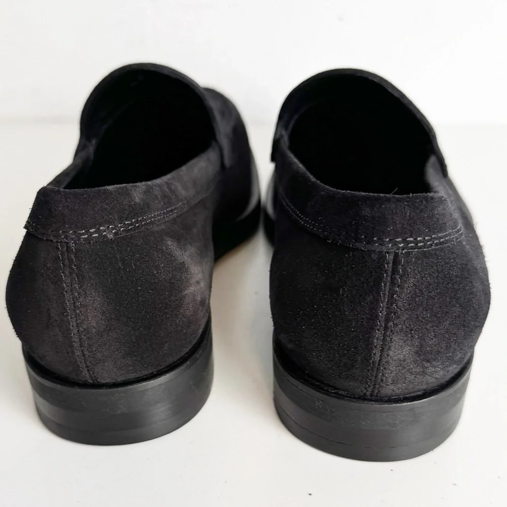 Tod’s black suede loafers size 6